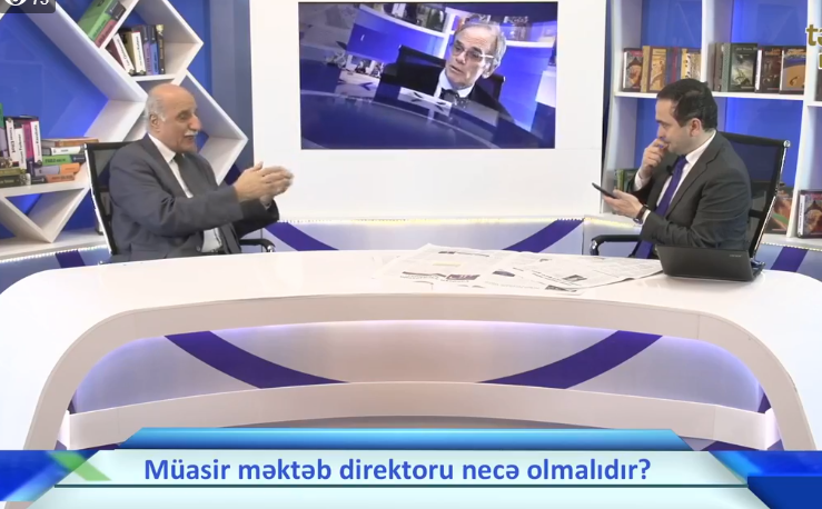 Təhsil Nazirliyinin "müasir məktəb direktoru necə olmalıdır" mövzusunda CANLI YAYIMI