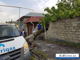 Külək Bakıda 500 abonenti qazsız qoydu