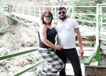 Səidə həyat yoldaşı ilə istirahətdə - <span style="color:red;">FOTOLAR 