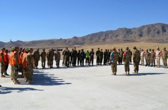 “Hərbi-tibbi estafet” müsabiqəsinin növbəti mərhələsi keçirilib - FOTO