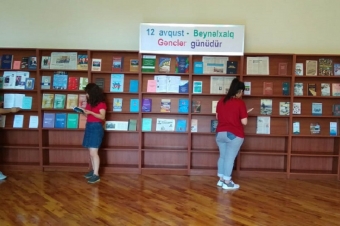 Milli Kitabxanada “12 avqust - Beynəlxalq Gənclər günüdür” adlı sərgi açılıb