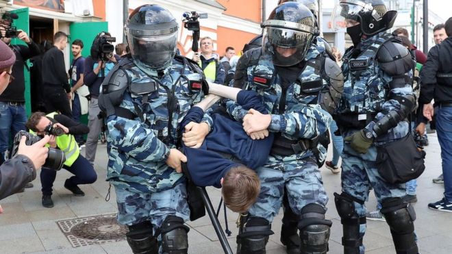 Moskva rəhbərliyi müxalifətin 17 avqust yürüşünə icazə vermədi