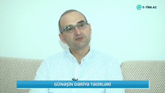 Günəşin dəridə yaratdığı ləkələr, çillər... – Dermatoloqla <span style="color:red;">MÜSAHİBƏ  - <span style="color:red;">VİDEO 