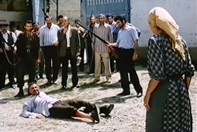 Erməni girovu bağışlayan azərbaycanlı qadın