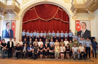 Şəhid pilotun anım mərasimi keçirilib - VİDEO