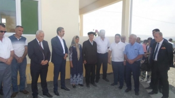 Mehriban Əliyevanın təşəbbüsü ilə Şəkidə şəhid ailəsinə ev verilib - FOTOLENT