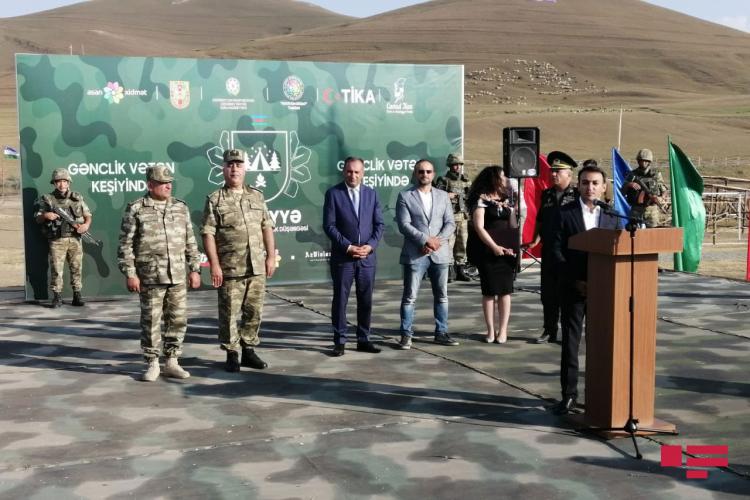 Növbəti "Hərbiyyə" hərbi-vətənpərvərlik düşərgəsinin açılışı oldu