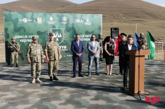 Növbəti "Hərbiyyə" hərbi-vətənpərvərlik düşərgəsinin açılışı oldu