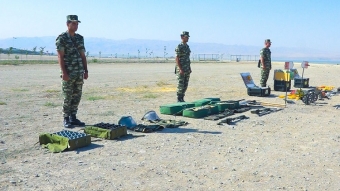 Əlahiddə Ümumqoşun Orduda yarış keçirilib - <span style="color:red;">VİDEO 