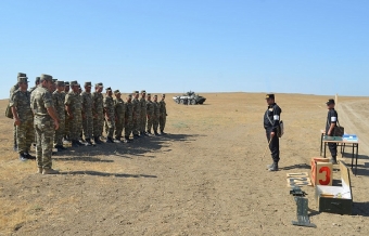 Hərbi birlikdə təlim-metodiki toplantı keçirilib - VİDEO