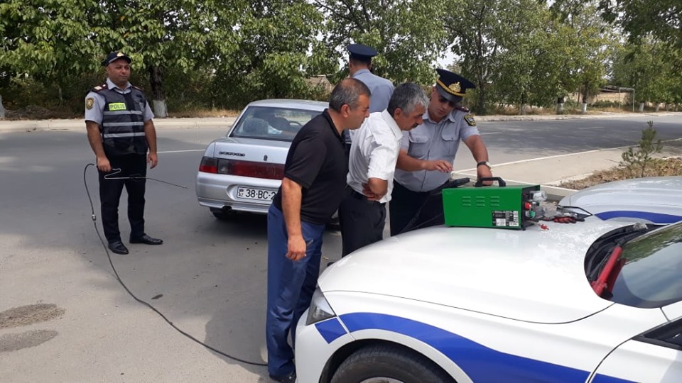 Reyd zamanı bu sürücülər cərimələndi - FOTO