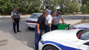 Reyd zamanı bu sürücülər cərimələndi - FOTO
