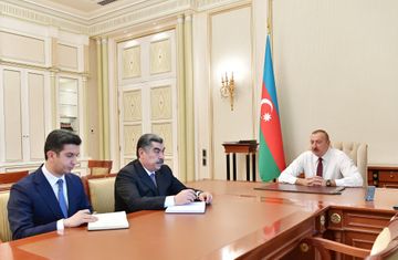 İlham Əliyev Hacıqabul və Naftalanın yeni icra başçılarını qəbul etdi - YENİLƏNİB