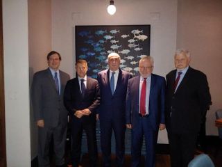 Elmar Məmmədyarovun həmsədrlərlə görüşü başladı