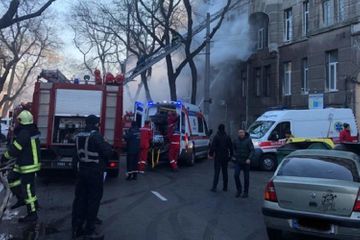 Odessa kollecində yanğın: 1 ölü, 29 yaralı var