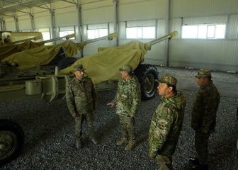 Zakir Həsənov cəbhəboyu zonada: döyüş hazırlığını yoxlanıldı - FOTO - VİDEO