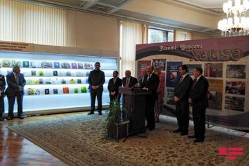 Nizami Gəncəvinin türk dilində "Xəmsə"si təqdim edildi - FOTO