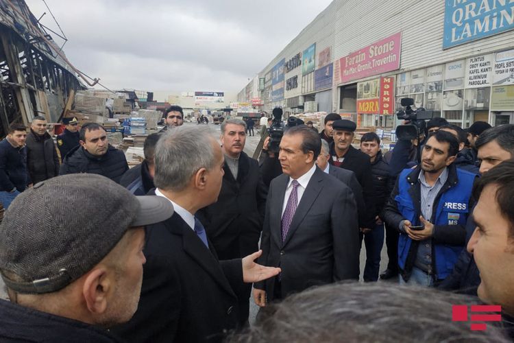 Yanğından ziyan çəkən sahibkarlara kompensasiya veriləcək? -  İcra başçısı açıqladı - FOTOLENT