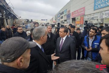 Yanğından ziyan çəkən sahibkarlara kompensasiya veriləcək? -  İcra başçısı açıqladı - FOTOLENT