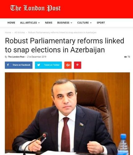 Azay Quliyevin məqaləsi Avropanın tanınmış 2 dərgisində çap olunub