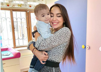 Leyla Əliyeva körpələr evində - FOTOLENT