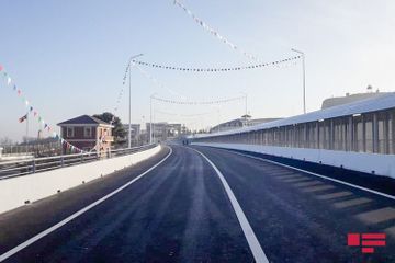 Samur çayı üzərində inşa olunan körpü açıldı