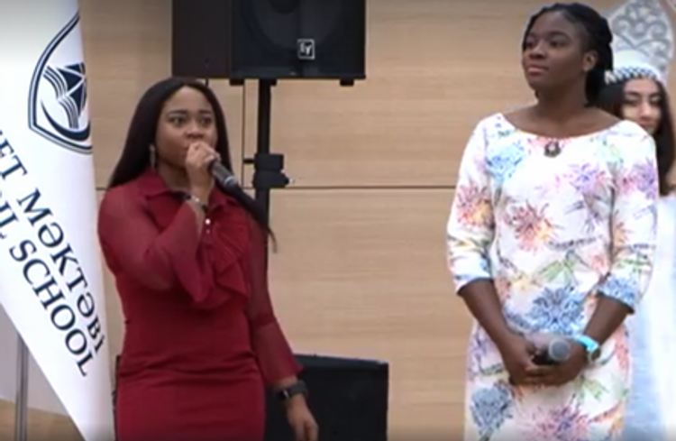 Nigeriyalı tələbələr "Sarı gəlin" mahnısı ifa etdilər  - VİDEO