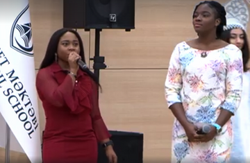 Nigeriyalı tələbələr "Sarı gəlin" mahnısı ifa etdilər  - VİDEO