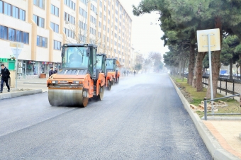 İki rayonun qəsəbələrini birləşdirən yol yenidən qurulur