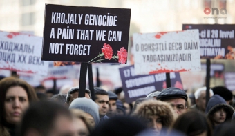 Azərbaycan prezidentinin iştirakı ilə Bakıda Xocalı yürüşü keçirilir - <span style="color:red;">FOTO  - <span style="color:red;">YENİLƏNİB 