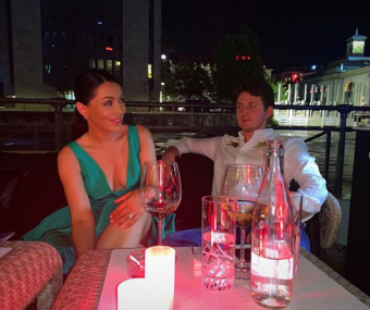 Azərbaycanlı model əcnəbi sevgilisi ilə... -<span style="color:red;"> FOTOLAR 