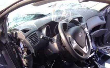 Piyadanı vuran sürücü hadisə yerindən qaçdı