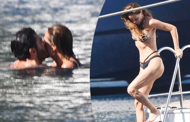 Ebru sevgilisi ilə tətildə