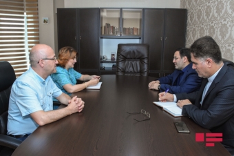 İran səfiri “APA Group”un qonağı olub - FOTO