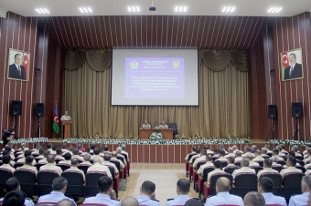 Nazir müavini: “Hərbi qulluqçuların fərdi tərbiyəsinə xüsusi diqqət yetirilir”