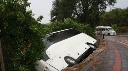 Antalyada azərbaycanlılar qəzaya düşdülər