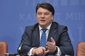 Ukraynalı nazir Bakıda səs verdi