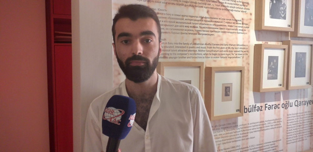  Səməd Vurğunun nəticəsi: "Azərbaycan musiqisini hər yerdə təbliğ edirəm" 