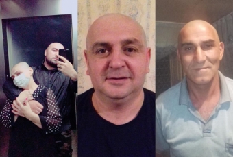 Tünzalənin ailəsi başlarını keçəl qırxdı - <span style="color:red;">FOTOLENT 