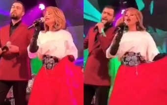 Aygünlə Namiq eyni təyyarədə, eyni şəhərdə, eyni səhnədə  - VİDEO