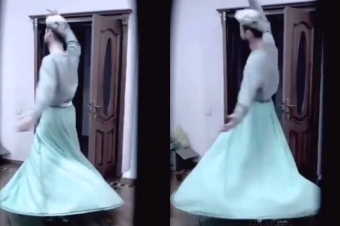 Eldarın ətəkdə rəqsi <span style="color:red;">QALMAQAL YARATDI  - <span style="color:red;">VİDEO 