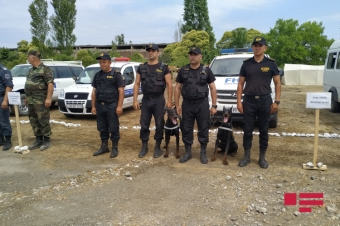 FHN Lənkəranda kompleks mülki müdafiə təlimi keçirdi - FOTO