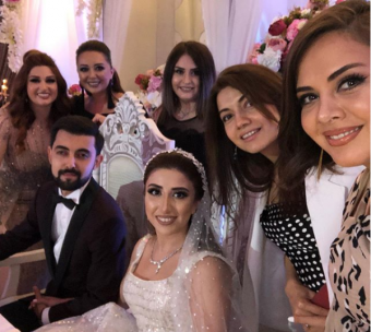 Oqtay və Dilarənin qızının <span style="color:red;">TOYUNDAN GÖRÜNTÜLƏR  