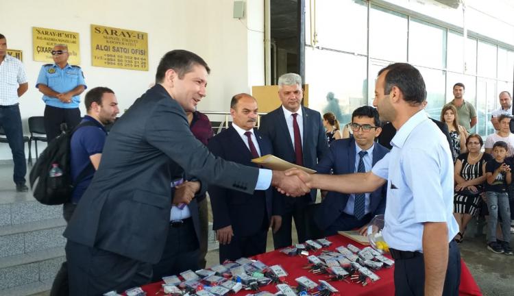 Bayram günü 60 şəhid ailəsi sevindirildi