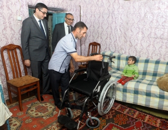 Əlillər 35351 reabilitasiya vasitəsi ilə təmin edilib