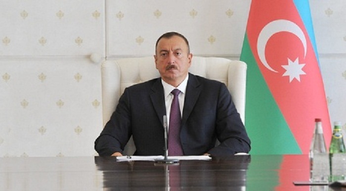 [b]Prezident 3 ölkənin səfirlərinin etimadnamələrini qəbul edib[/b]