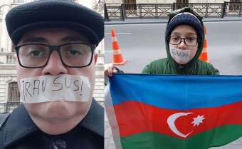 <b>Tanınmış teleaparıcımız oğlu ilə birgə <span style="color:red;">ETİRAZ a qalxdı - <span style="color:red;">VİDEO</b> 