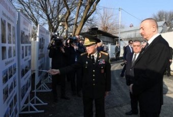 Prezident Ağsuya səfər edib - <span style="color:red;">Zəlzələnin nəticələri aradan qaldırılır  - <span style="color:red;">FOTOLENT 