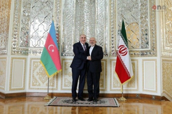 Elmar Məmmədyarov Məhəmməd Cavad Zəriflə görüşüb