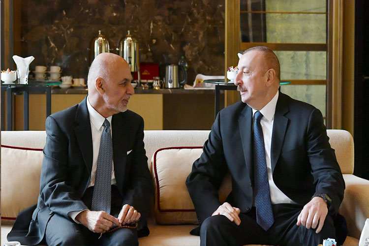 <b>Azərbaycan Prezidenti Əfqanıstan Prezidenti ilə görüşüb</b> - <span style="color:red;"><b>YENİLƏNİB</b> 